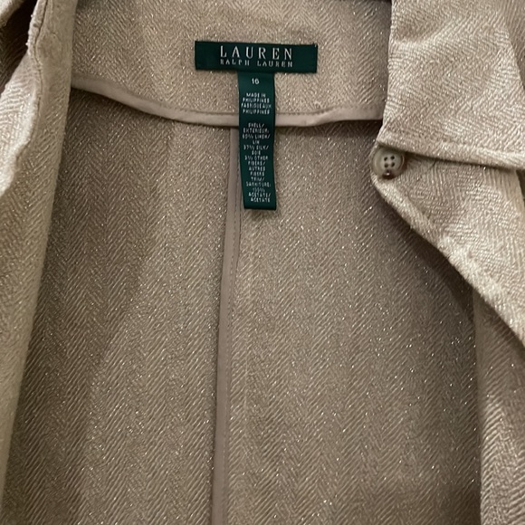 Tan Women's Jacket - Picture 3 of 7